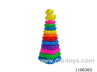 11 Flower Rainbow Rings (Doodle Duck)