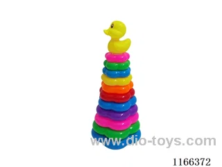 11 Flower Rainbow Rings (Big Head Duck)
