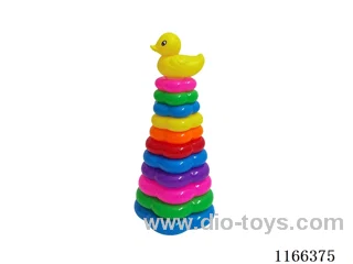 11 Flower Rainbow Rings (Duck)