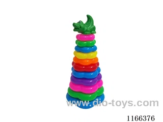 11 Flower Rainbow Rings (Crocodile)