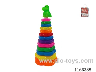 13 Flower Rainbow Rings (Dinosaur)
