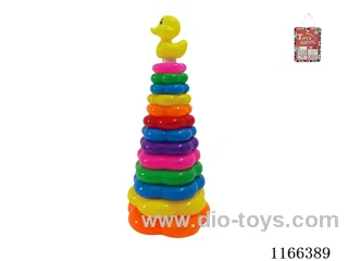 13 Flower Rainbow Rings (Big Head Duck)