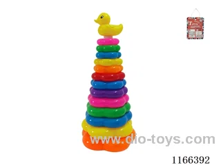 13 Flower Rainbow Rings (Duck)