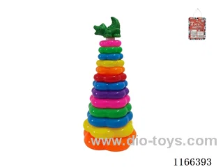 13 Flower Rainbow Rings (Crocodile)