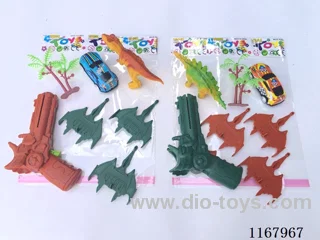 Dinosaur Airplane Gun Set