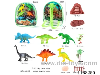 Hollow Dinosaurs 6pcs