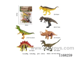 Hollow Retro Dinosaurs 6pcs