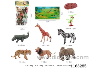 Hollow Animals 6pcs