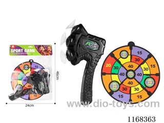 Suction cup axe target