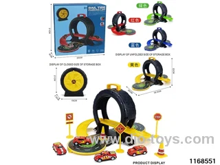 Motorised track set