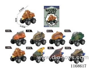 pull back dinosaur car