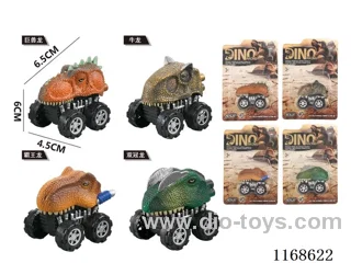 pull back dinosaur car