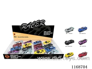 1:64 free wheel Alloy Car 16PCS