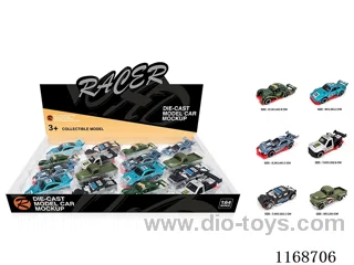 1:64 free wheel Alloy Cars 16PCS