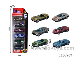 free wheel cars 6PCS