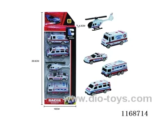 5 types of free wheel car 5PCS