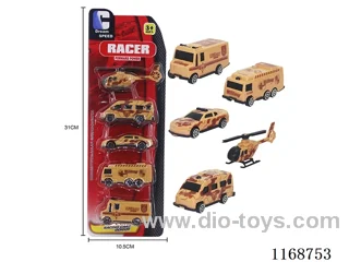 free wheel cars 5PCS