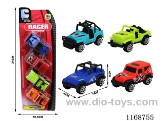 free wheel cars 4PCS