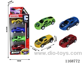 pull back cars 4PCS