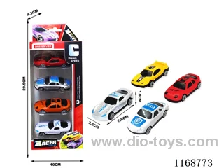 free wheel cars 4PCS