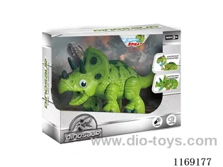 Triceratops (with sound and light + spray) (3*AAA not included)