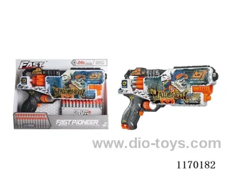 B/O UV-printed soft bullet gun