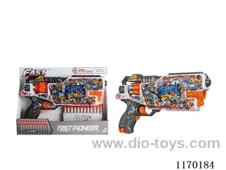 B/O UV-printed soft bullet gun