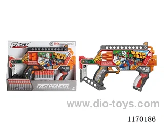 B/O UV-printed soft bullet gun