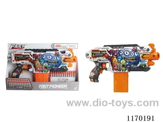 B/O UV-printed soft bullet gun