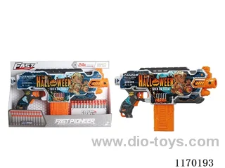 B/O UV-printed soft bullet gun