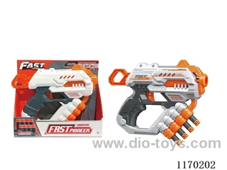 Manual soft bullet gun