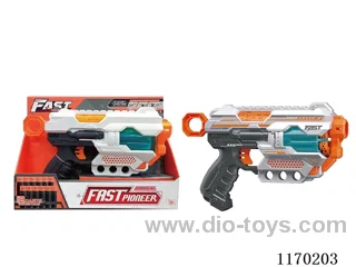 Manual soft bullet gun
