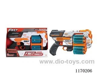 Manual soft bullet gun