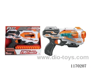 Manual soft bullet gun