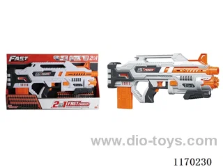 Electric-manual 2-in-1 soft bullet gun