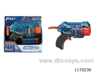Manual soft bullet gun