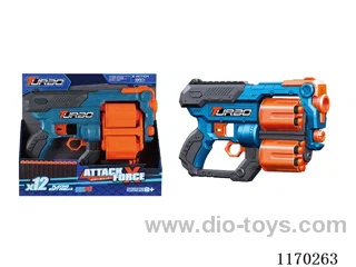 Manual soft bullet gun