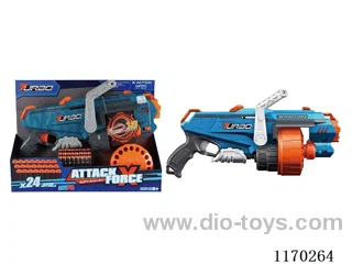 Manual soft bullet gun