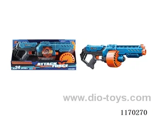 Manual soft bullet gun