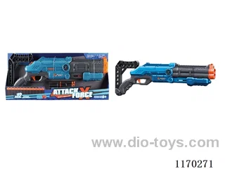 Manual soft bullet gun