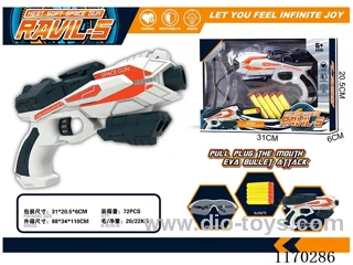 Manual soft bullet gun