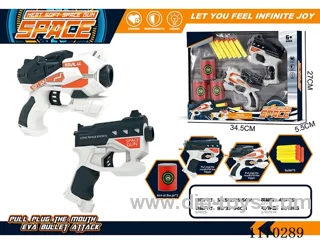 Manual soft bullet gun