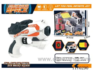 Manual soft bullet gun