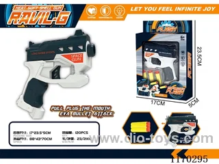 Manual soft bullet gun