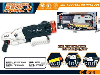 Manual soft bullet gun
