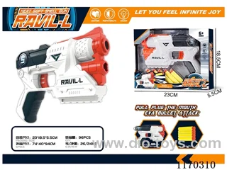 Manual soft bullet gun 2 colors