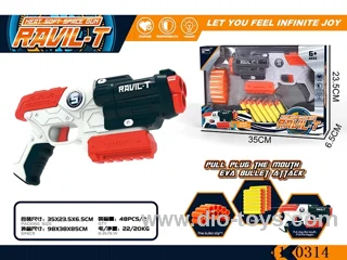 Manual soft bullet gun
