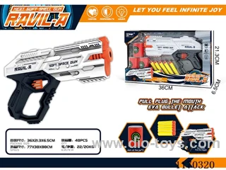 Manual soft bullet gun