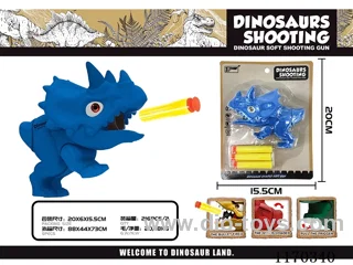 dinosaur soft bullet gun