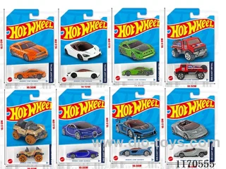 1:64 free wheel car 8 mixed pack